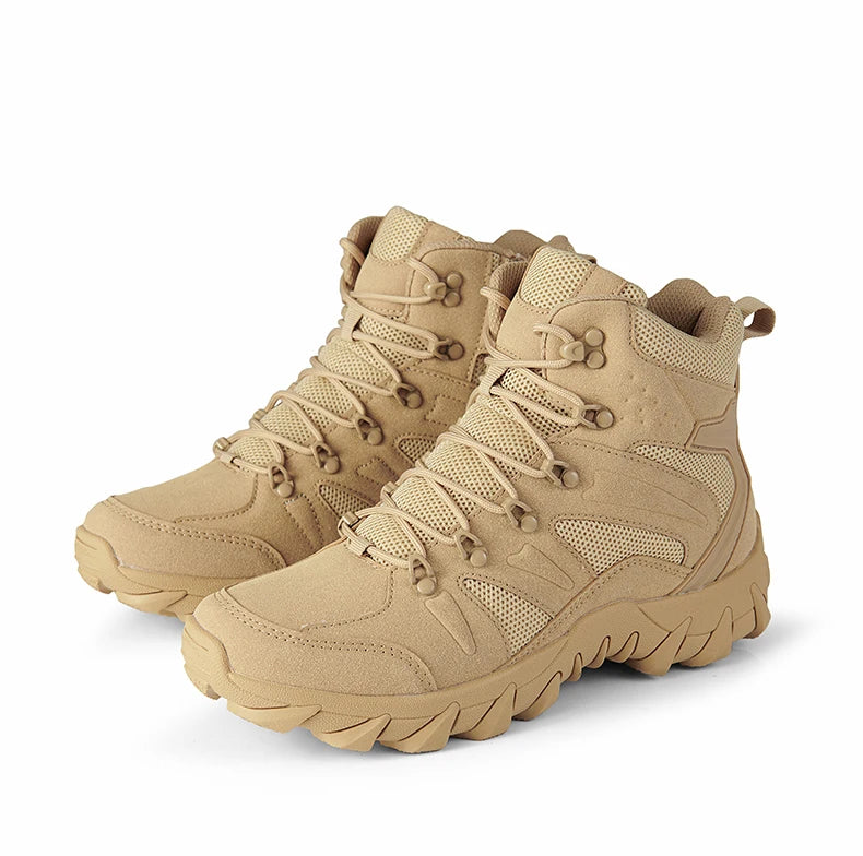 Men’s Tactical Combat Training Boots – Outdoor & Anti-Wear